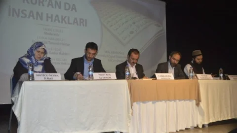 Erzurum'da İnsan Hakları Paneli