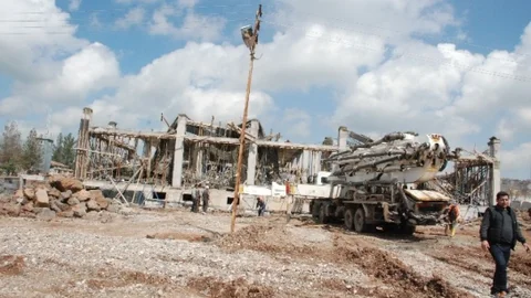 Diyarbakır'da İnşaat Çökmesi