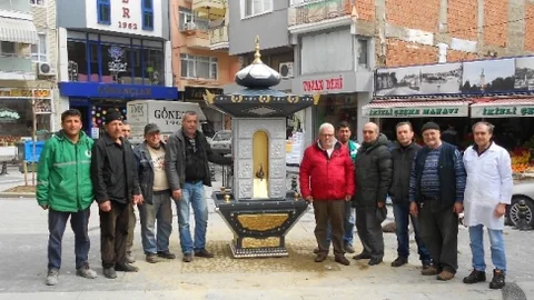 İzmit’teki Çeşmeye Teşekkür