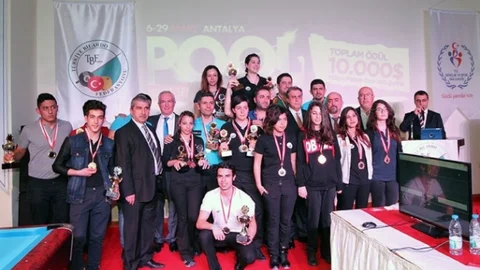Türkiye Pool Bilardo Şampiyonası Tamamlandı