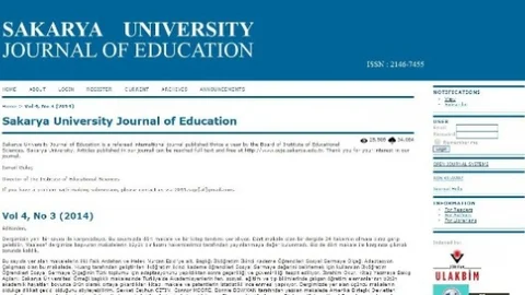Sakarya Üniversitesi Dergisi ULAKBİM'de İndeksleniyor
