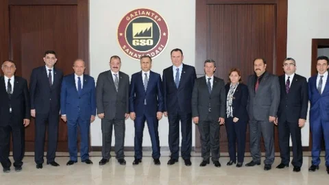 Gaziantep Valisi Yerlikaya'dan GSO'ya Ziyaret