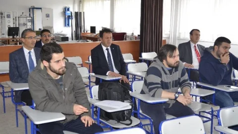 Çankırı'da Rektör Öğrenci Oldu