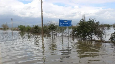 Aydın Ovası'nda Taşkın Sorunu Yaşanıyor