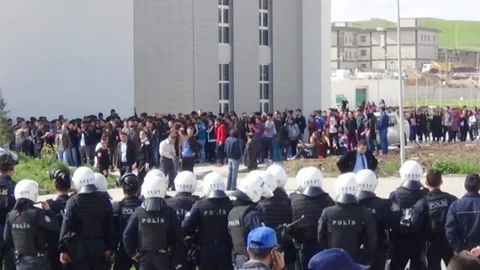 Siirt Üniversitesi'nde Kavga Çıktı