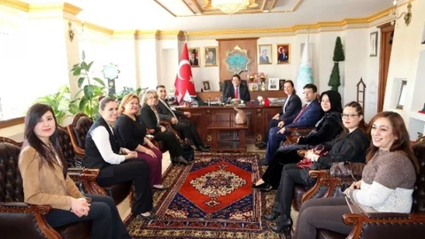 Aksaray'da Kadın Girişimciler Ziyareti