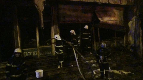 Gaziantep'te İş Yerinde Yangın Çıktı