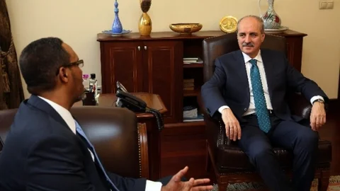 Başbakan Yardımcısı Kurtulmuş Somali'yi Ziyaret Etti