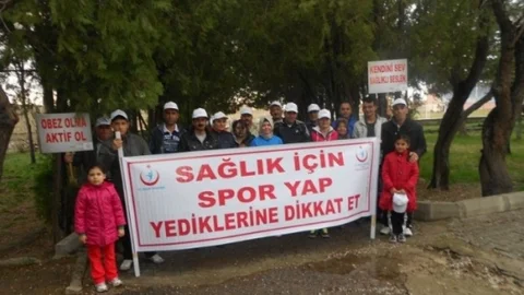 Bor'da Yürüyüş Etkinliği Gerçekleşti