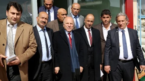 Erzurum'da Muhtarlarla Toplantı
