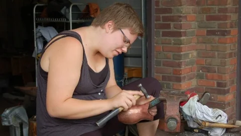 Gaziantep'te Bakırcılık Eğitimi Veriliyor