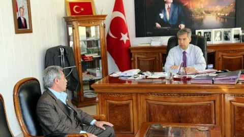 Siverek Gıda Odası Başkanı Ziyarette Bulundu