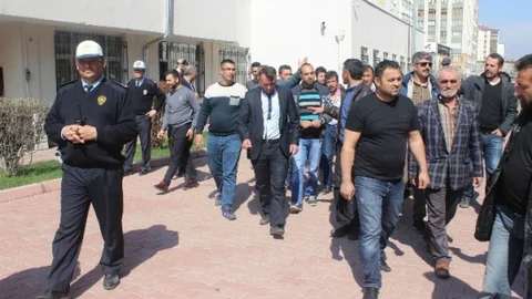 Kayseri Servis Sahiplerinden Eylem