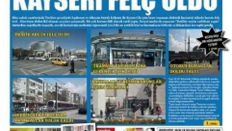 Kayseri'de 1 Nisan Şakası Yapıldı