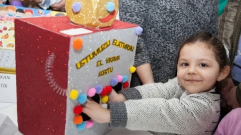 Küçükçekmece'de Minik İcatlar Sergilendi