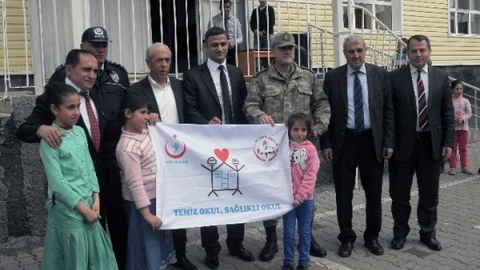 Çelikhan'da Beyaz Bayrak Töreni