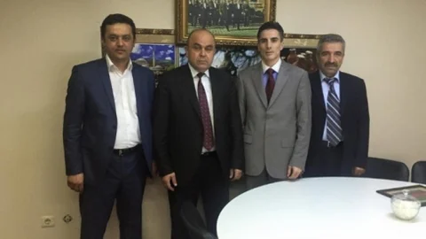 Ayhan Çelik Yozgatlılar Federasyonu'nu Ziyaret Etti