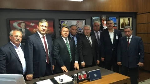 Sulama Birlikleri'nden Ziyaret Gerçekleşti