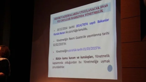 Samsun'da Resmi Yazışma Eğitimi