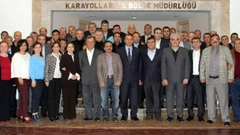 Karayollarında Veda Yemeği Düzenlendi