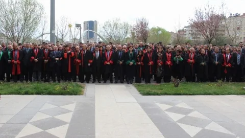 Gaziantep'te Şehit Savcı İçin Tören Yapıldı