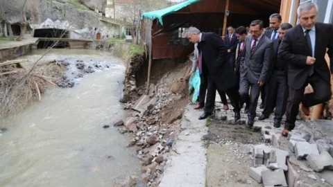 Aksaray'da Sel İncelemesi Yapıldı