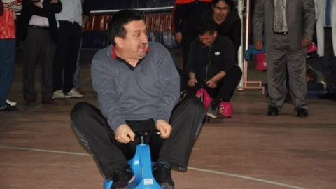 Babalar Çocukları İçin Yarıştı