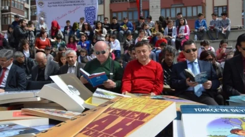 Safranbolu'da Kitap Okuma Etkinliği Yapıldı