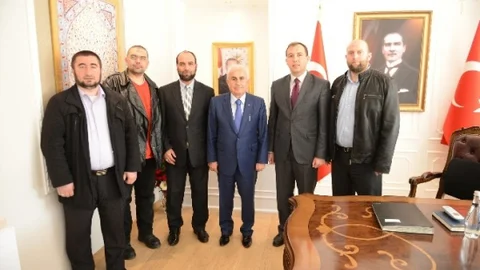 Blagnevgrad Müftüsü'nden Edirne Ziyareti
