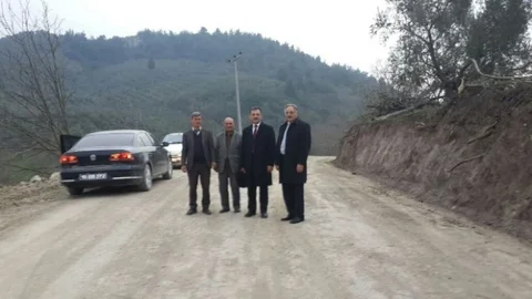 Bursa'da Köyler İçin Yol Çalışmaları Başladı