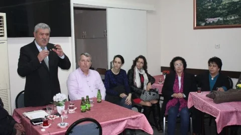 Hakkı Atila İzmir'de Makedonlarla Buluştu