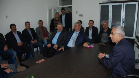 Adıyaman'da ATSO HDP'yi Ziyaret Etti