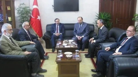 Şanlıurfa Müftülerinden Başsavcıya Taziye Ziyareti