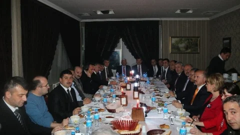 Adnan Zengin'e Düzce'de Veda Yemeği
