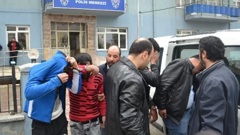 Çerkezköy'de Kablo Hırsızları Yakalandı