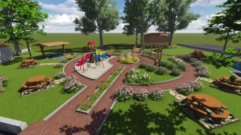 Manavgat'ta Parklar Yenileniyor