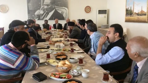 Hindistan Heyeti Türkiye'de Ziyarette Bulundu