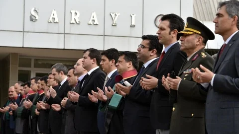 Gümüşhane'de Şehit Savcı İçin Tören