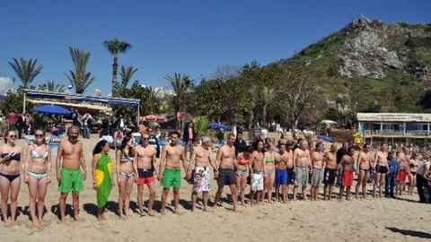 Alanya'da 1 Nisan Etkinliği Yapıldı