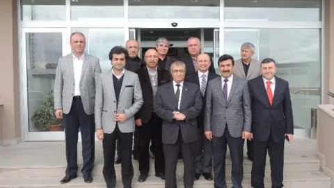 Çorum'da Ticaret Borsası Ziyareti