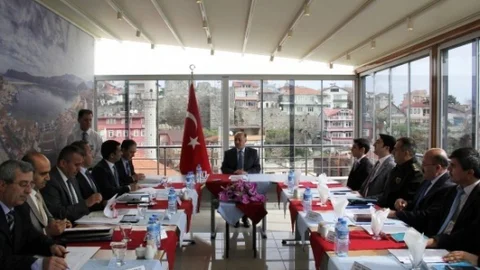 Bartın'da Kaymakamlar Toplantısı Gerçekleşti