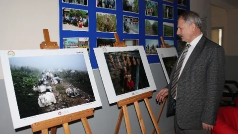 Bartın'da Tarım Temalı Sergi Açıldı