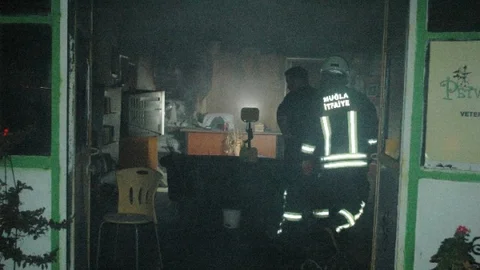 Bodrum'daki Veteriner Kliniğinde Yangın Çıktı