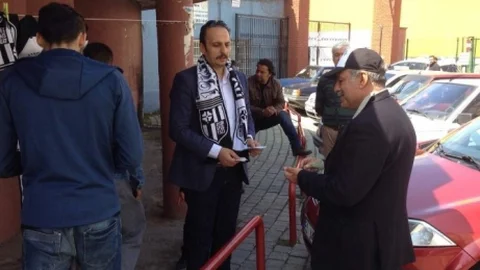 Aydın'da Aday Adayı Maç İzledi