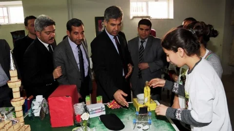 Siverek'te Bilim Fuarı Açıldı