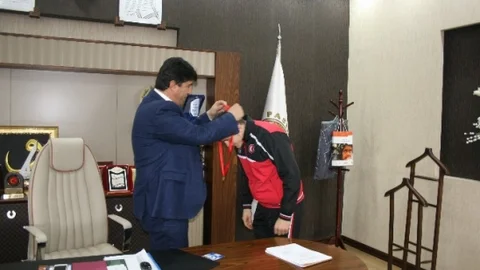 Murat Ertürk'e Altın Ödül Verildi