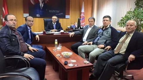 AK Parti Çan'dan Çan Linyit Ziyareti