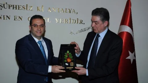 Antalya'da Tunus Büyükelçisi Ziyareti