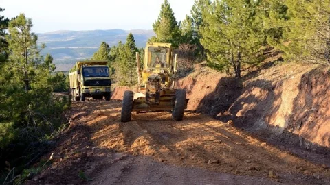 Konya'da Yol Yapım Yatırımları Başladı