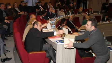 Gaziemir'de Meclis Toplantısı Yapıldı